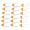 1000Pcs Monolithic Capacitor InLine Ceramic 100PF 5.08mm Lead Pitch DC50V 10% Deviation