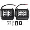 36W Car Work Light Car LED Work Light 1 Pair 4inch 4-Row 36W LED  Working Light Bar Driving Lamp Car Truck Modification