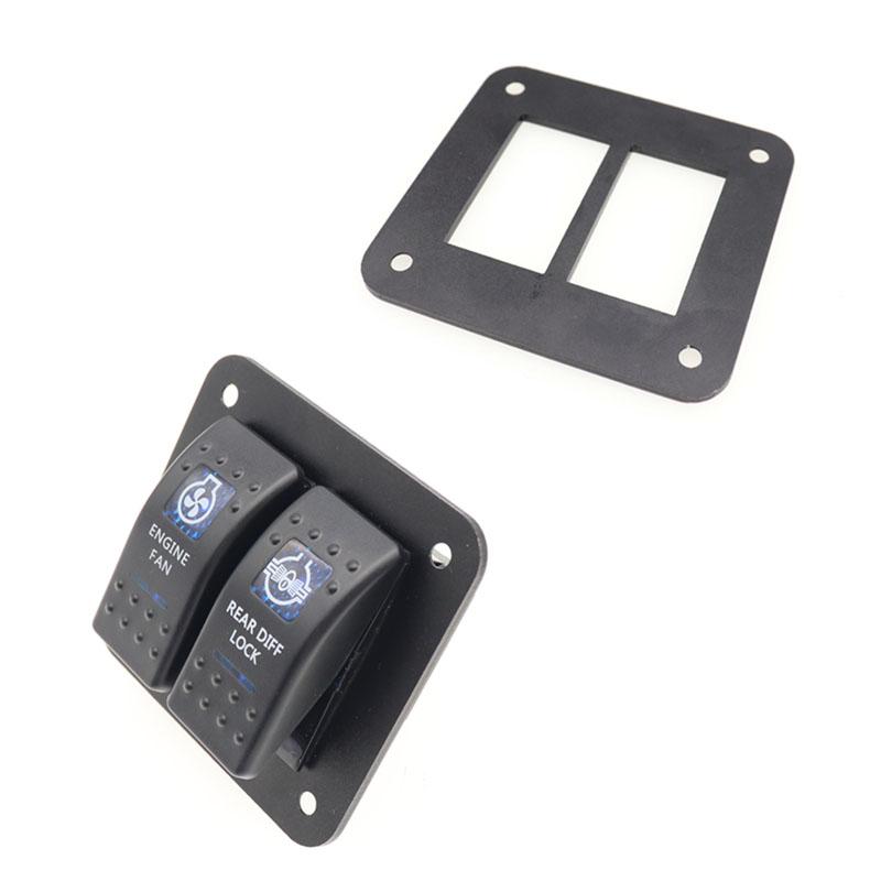 2/3/4/5/6 Way Car Auto Boat Rocker Switch Clip Panel Holder Housing For Car-Styling Auto Switches Boat Car Switches Parts
