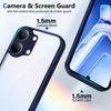 KEYSION Transparent Phone Case for VIVO Y11 5G Y11d Y21 5G 2026 Soft Silicone+PC Clear Shockproof Phone Back Cover for VIVO Y05