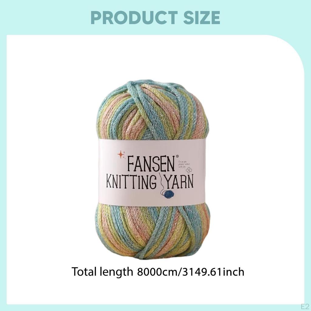 Acrylic Yarn Hand Knitting Comfortable Crochet for DIY Sweater Crafting