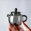 150ml Svart Liten Kapacitet Kung Fu Glas Tekanna Te Redskap Te Tillverkningsverktyg Te Infuser Te Servis Afternoon Tea Liten Tekanna