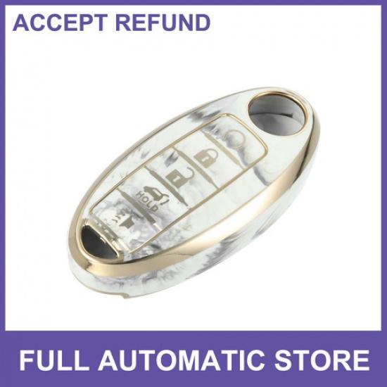 SINGLE Smart Key Fob Case Cover 5 Button Key Fob Case  for Nissan Altima