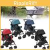 Ultra Lightweight Portable Folding Baby Stroller Four Wheel Pram In Vibrant Colors
