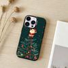 Christmas Santa Claus Phone Case Color Silver Shell For IPhone 17 16 15 14 13 12 11 Pro Max Plus