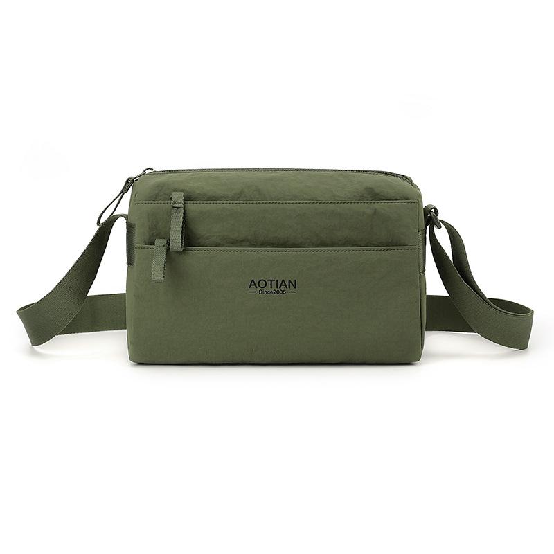 Sac bandoulière pour homme Sac de travail Sac multi-couches pour téléphone portable