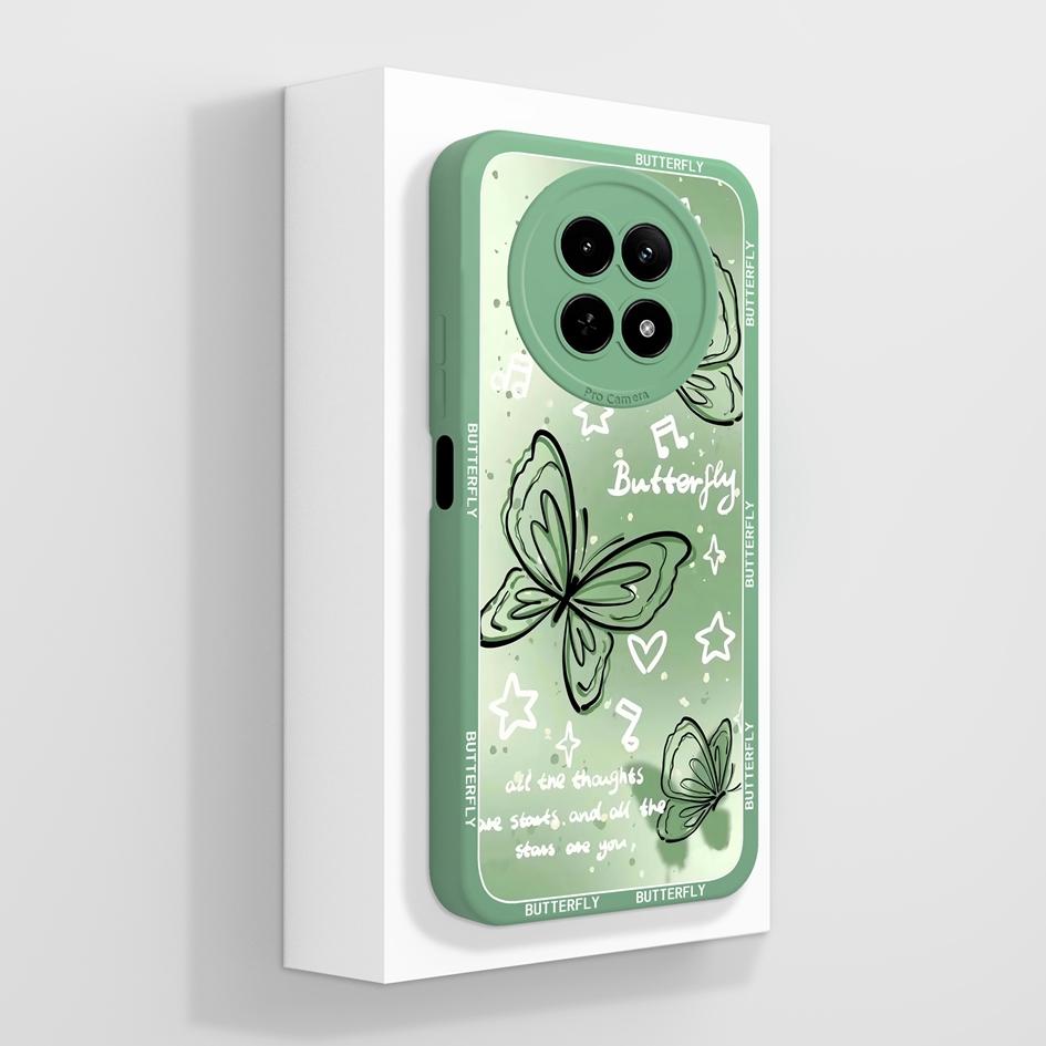 Matte Hülle für OPPO Realme 12 11 Pro Plus 12Lite 12X 11X Hülle Niedliche Mode Welpe Handy Tasche Weiches Flüssigsilikon Stoßfester Bumper für OPPO Hülle Capa