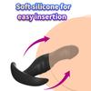 Anal Plug Silicone Butt Plug Realistic Glans Design Textured Prostate Massager Anal Trainer Kit Soft Safe for Beginner Unisex Insert Dildo Masturbator