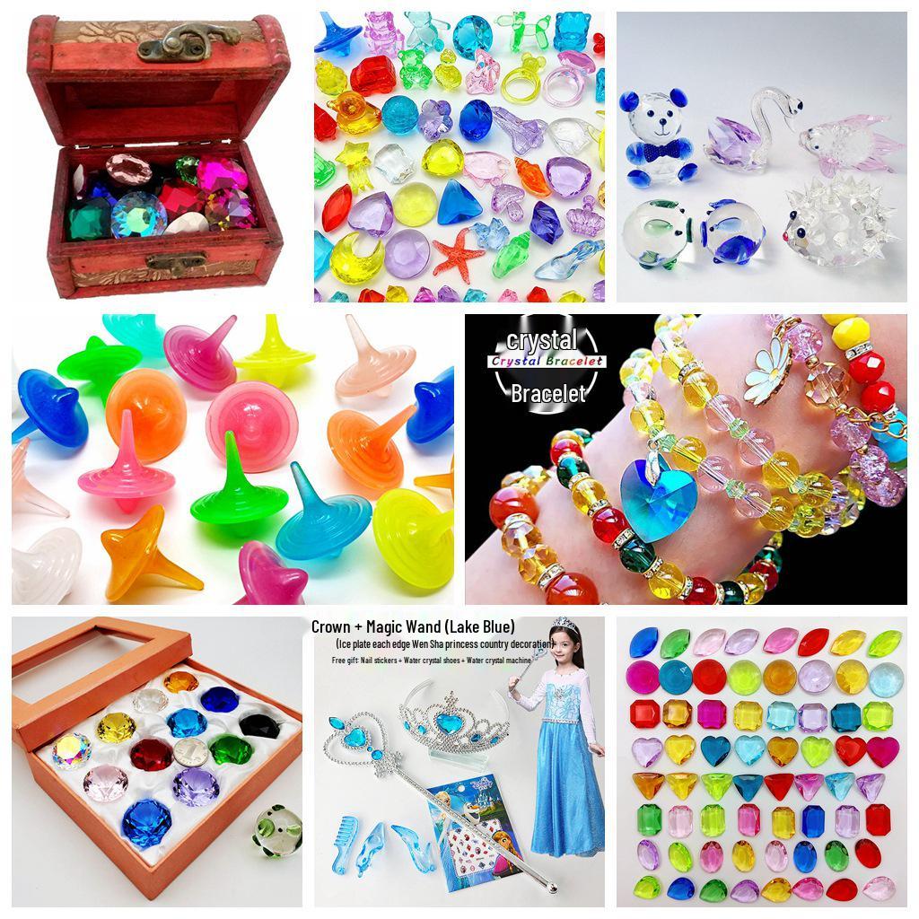 Kindergarten Sharing Gifts: Plastic Gem Animal Dolls for Toddlers