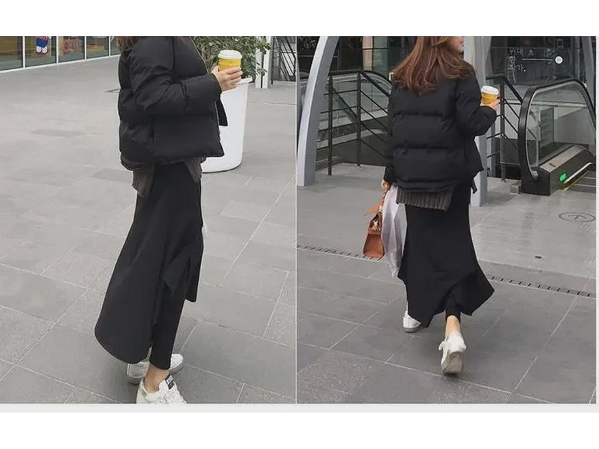 Dámské evropské a americké stylové nepravidelné vícevrstvé kalhotové sukně - Trendy, Niche design