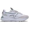 Li Ning Fangyuan EVO Textile, Synthetic Leather Low Top Sports Casual Shoes Women's White Gray AGCS164-3