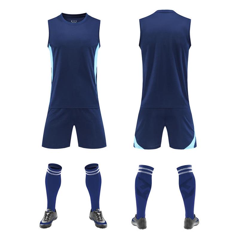 Set di abbigliamento sportivo per pallavolo: Canotta senza maniche e divisa da allenamento per ragazzi e ragazze