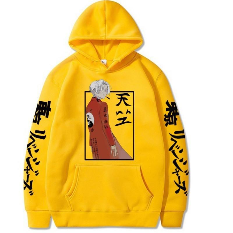 Tokyo Revengers Anime Hoodie Unisex Langarm Pullover Sweatshirt Jugendliche Erwachsene
