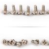 Cross Pan Head Self-Tapping Screw with Washer, Flat End, PWB1.7/M2/M2.3/M2.6/M3/M4