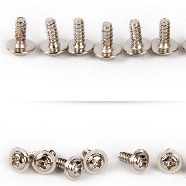 Cross Pan Head Self-Tapping Screw with Washer, Flat End, PWB1.7/M2/M2.3/M2.6/M3/M4