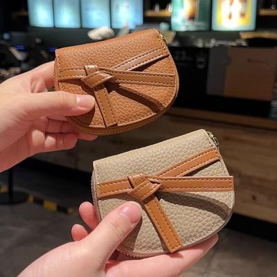 Mini Card Wallet Multi-card Slot Card Holder Leather Zipper Bag Women Fashion Coin Purse Small Card Bag Storage Pouch