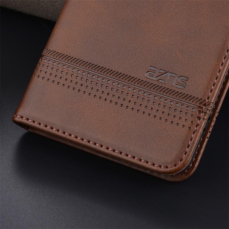Compatible Vivo Y300pro Flip Protective Leather Case - Full Coverage, Anti-Fall Design