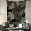 Leaf Wall Tapestry Aesthetic Wall Hanging Printed Fabric Blanket Decorative Tapestries for Bedroom Living Room Home Decor