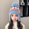 2025 Autumn/Winter Unisex Korean Knit Wool Hat for Kids and Babies - Warm, Trendy Pullover Design