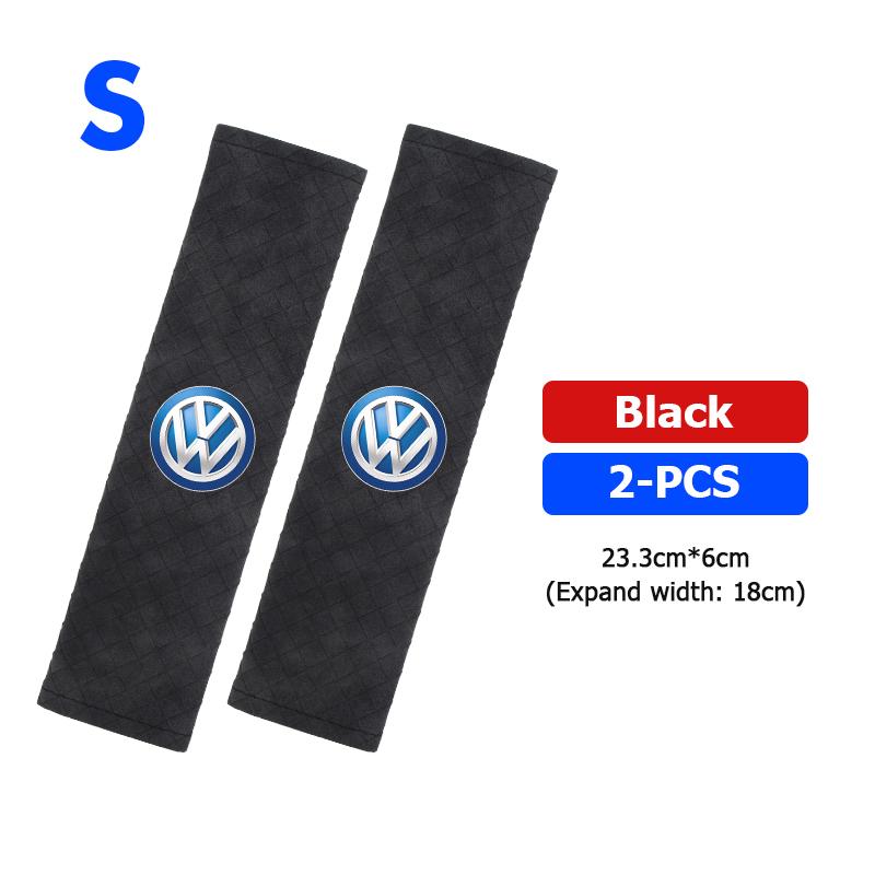 BIG1 For Volkswagen VW General Motors Seat Belt Cover Adjustable Belt Shoulder Pad Golf 4 5 6 7 Polo Jetta Sagitar Magotan Passat B5
