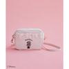 Maison de FLEUR Minnie Mouse Ribbon Shoulder Bag White Pink