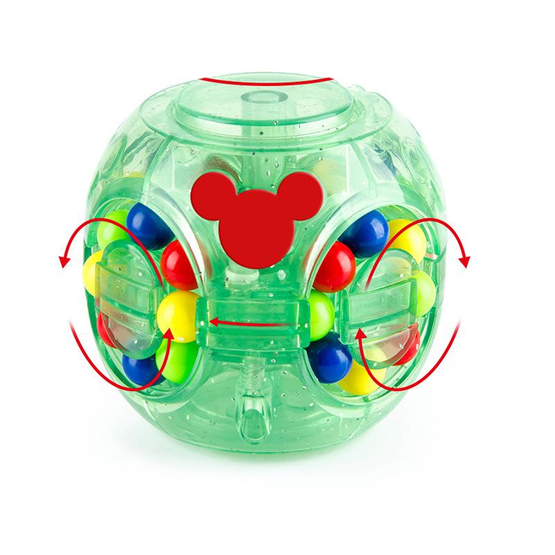 Magic Bean Gyroscope: Rotating Puzzle Toy for Kids