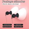 Wearable Electric Shocker Nipple Sucker Nipple Clamps Labia Clitoris Clips Breast Clit Masturbator Adult Games Sex Toys for Women Men SM Masturbator