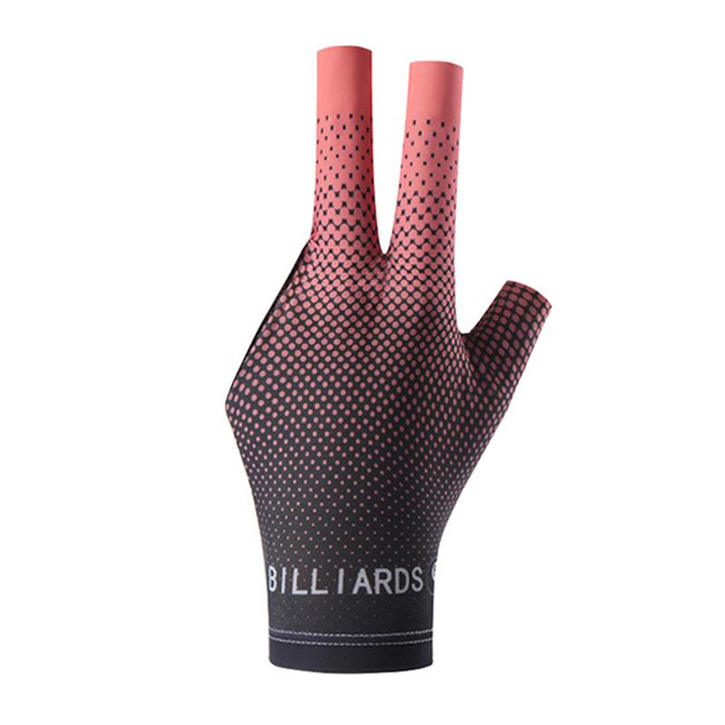 Бильярдная перчатка для левой руки, профессиональная, 1 шт., нескользящая, эластичная, дышащая, силиконовая, бильярдная одежда