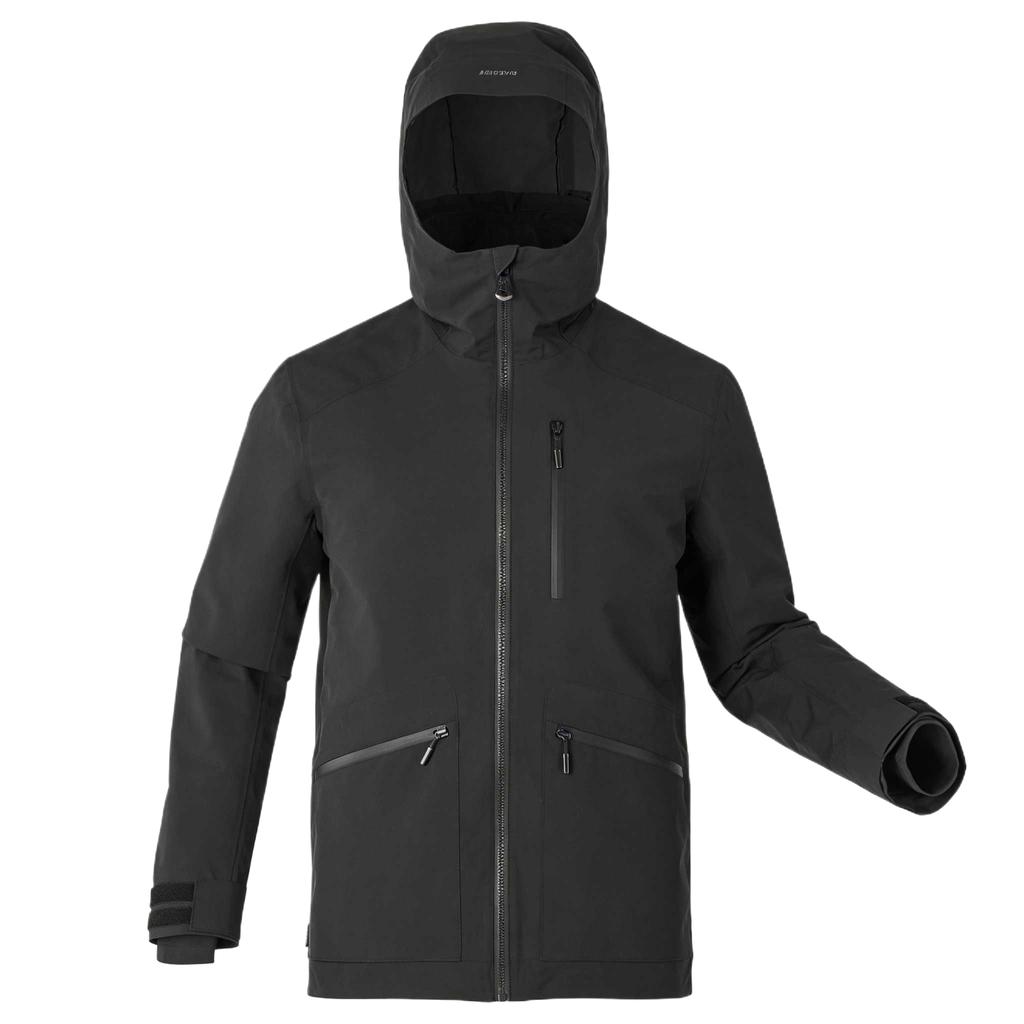 DECATHLON Ski Tops Men's Black 8983485