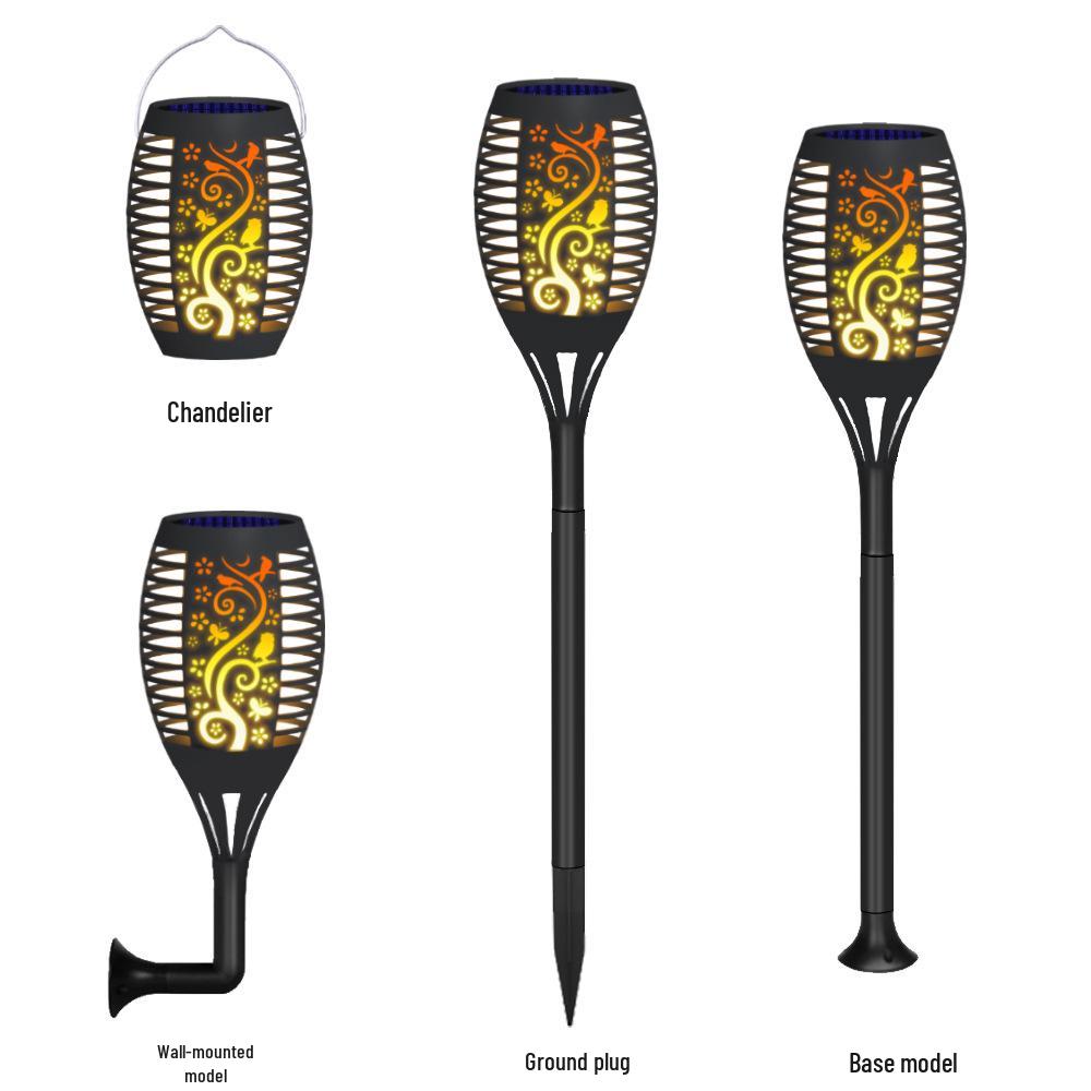 

Солнечный свет факела пламени: Светодиодное уличное украшение для сада