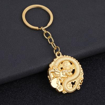 Dragon Year Traditional Chinese- Souvenir New Year Keyring Pendant Chinese Dragon Year Keyring Spring Festival Gift