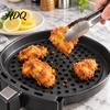 Oil Drainage Air Fryer Tray Reusable Silicone Liners Non-Stick Food Grade Basket for Pot