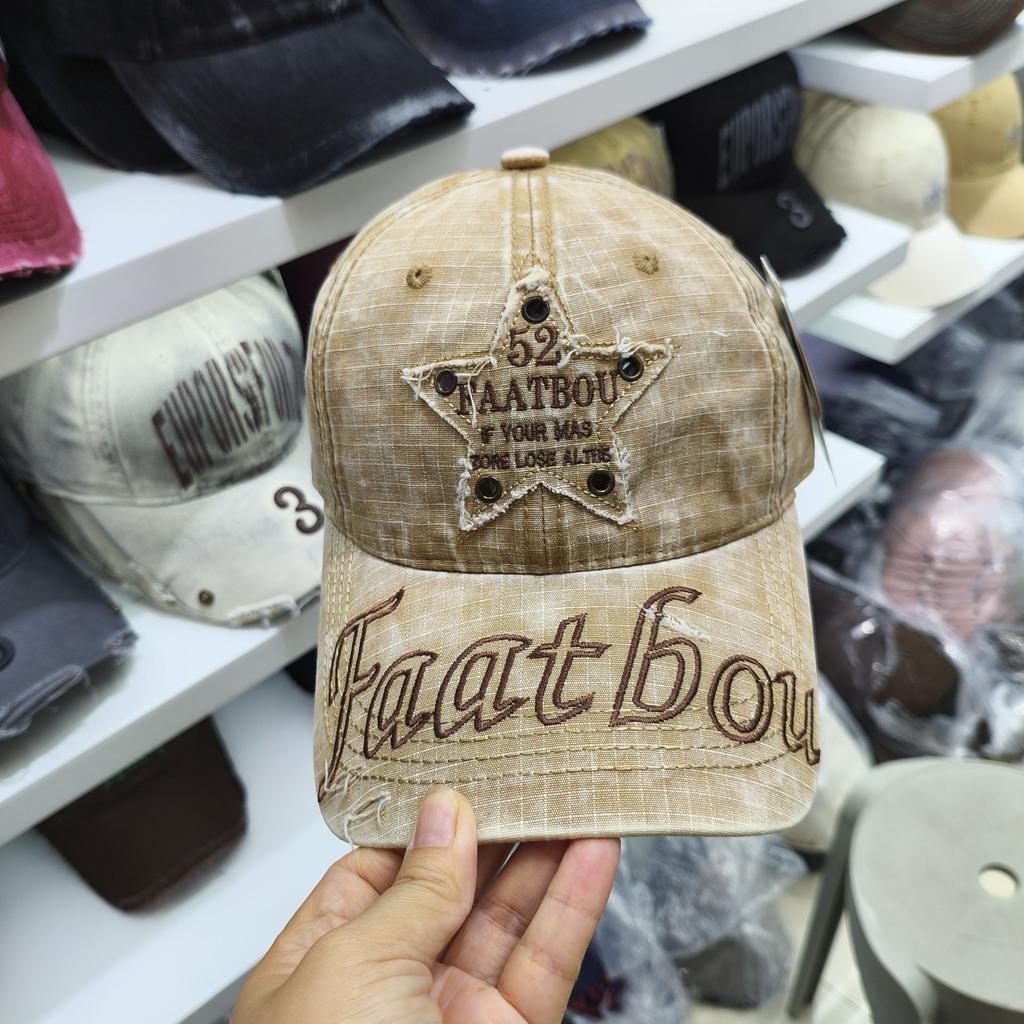 1PC Japanese-style Retro Spring and Autumn New Style Individual Five-pointed Star Embroidered Letter Baseball Cap