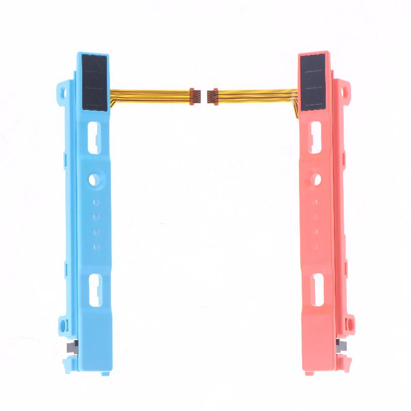 2Pcs/set Metal Replacement Console Rail Assembly Track For Ninten-do Switch NS Joycon L R LR Left Right Sliders Railway
