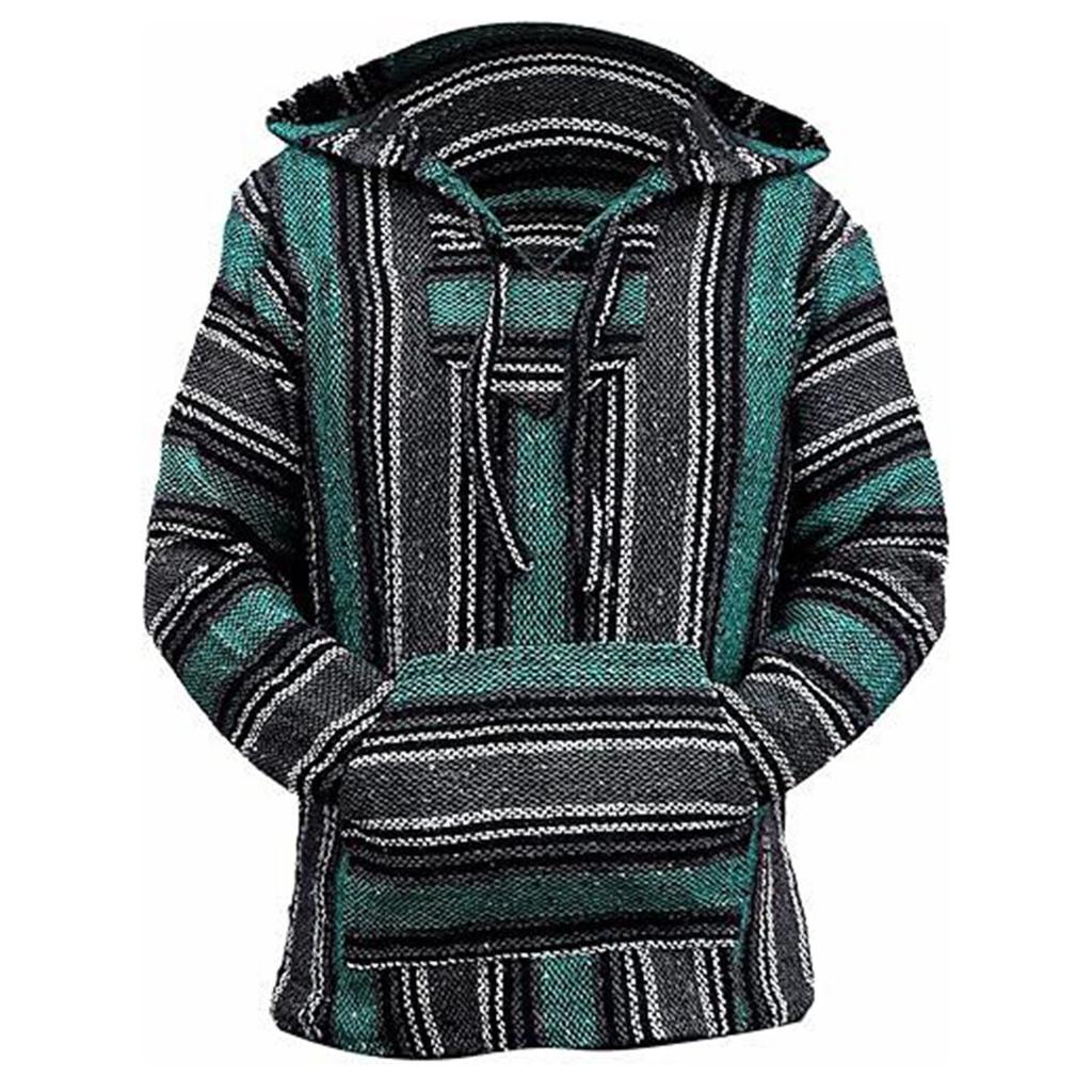 Men's  Tribal Style  Comfort  Hooded Hood  Long Sleeves  Hoodie