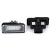 2Pcs LED Number License Plate Lights For Mercedes-Benz W203 W211 W219 S211 R171