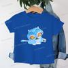 Magliette KPop Cacciatori di Demoni Tigre Nuova Stampa Cartone Animato T-shirt Bambini Cotone Morbido Bambina Bambino Maglietta Simpatica Stampa Tigre Abbigliamento Bambino