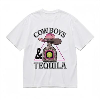 Men's Comfy Trend Breathable Classic T-Shirt Desert Theme Design Printed Tee USA