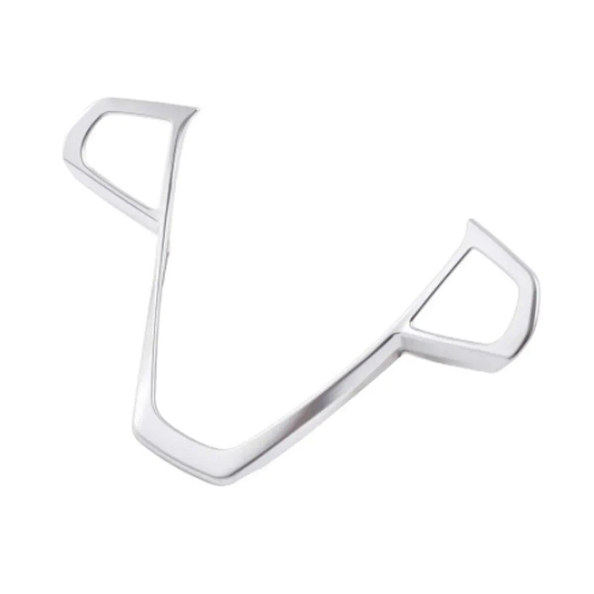 

Автомобильный руль, кнопка, рамка, накладка, наклейка, аксессуары для интерьера для BMW 3 5 7 серии 6GT X3 X5 X7 G20 G30 G05 G07 G11 for X7 G07 2019-2020 серебряный