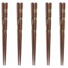 Happy Set of Made In PID0564 J-kitchens Chopsticks, 5, Material Wood, Chopsticks, Japan,