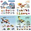 Dinosaur World Collectible Building Blocks With Interlocking Pieces For Children