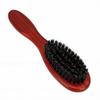 Spazzola per Capelli da Uomo Manico Ergonomico in Legno Spazzola per Capelli e Barba da Uomo per Styling e Grooming
