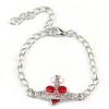 Trendy Bracelet Saturn Rhinestone Crystal Planet Saturn Pendant for Women Fashion Charm Jewelry Gift