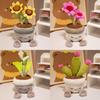 Sunflower Cactus Potted Calla Lily Plush Toy Living Room Decoration Tabletop
