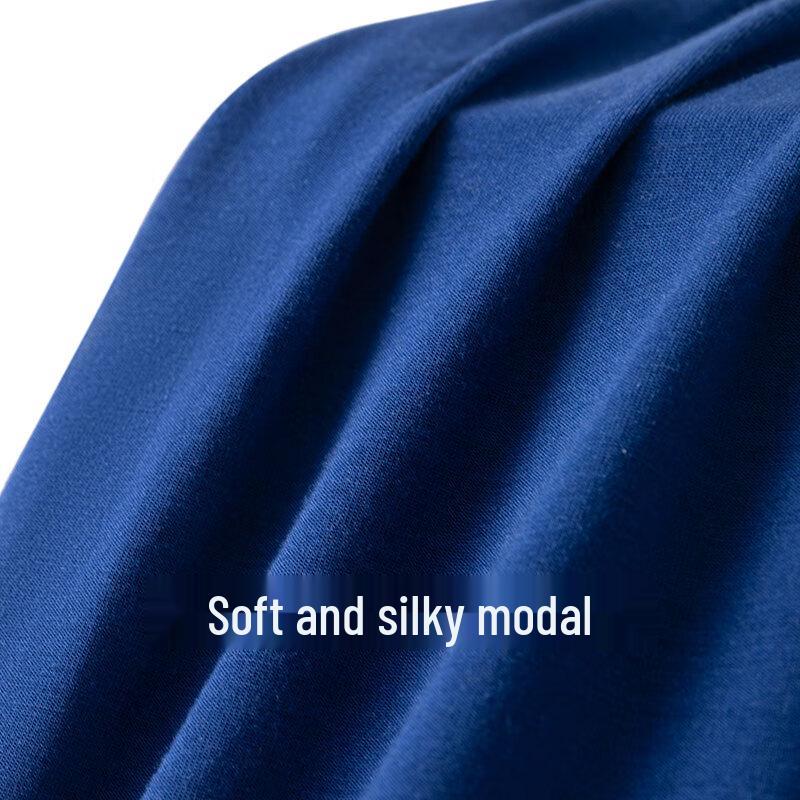 Shuya Men's Black Label 50S Modal Regal Print Boxer Briefs