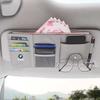 For BMW E87 For BMW Car Sun Visor Bill Pen Business Card Holder Storage Box Sunglasses Clip Stowing Tidying Multifunctional Car Accessories