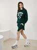 Olinkeompeulliteu Cutout Sweat Mini Skirt (Green)