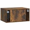 Wall Mounted TV Cabinet 59.5 x 41 x 30 cm Smoked Oak