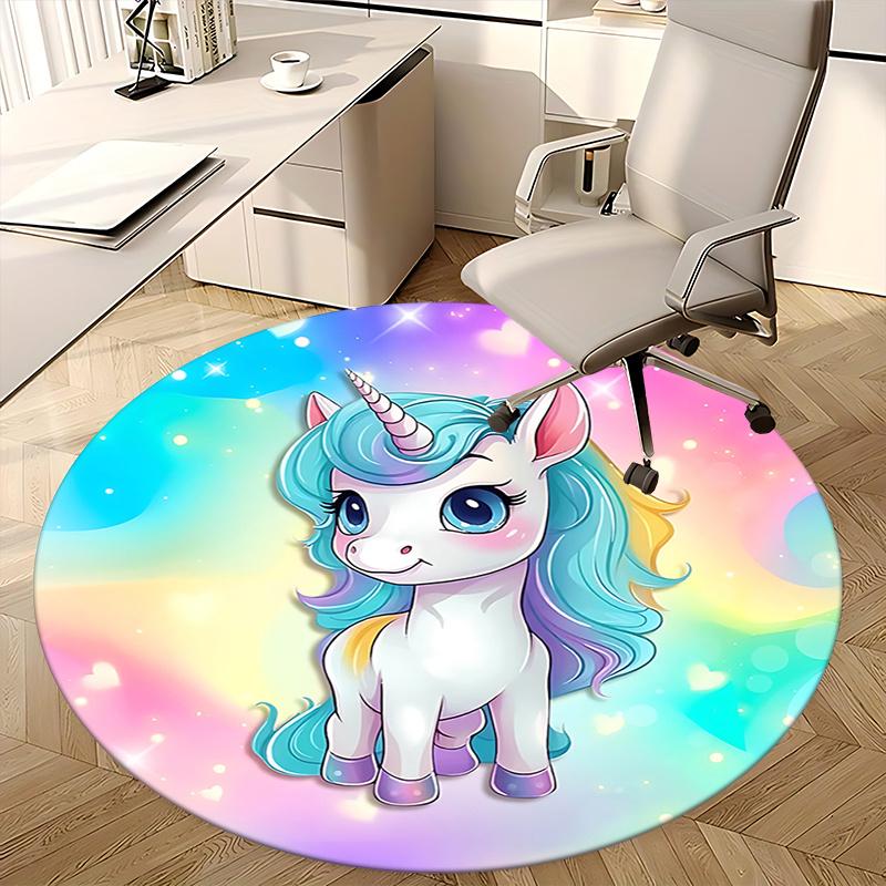 Unicorn Chair Mat: Magical Home Decor, Office Carpet Gift for Adults, Perfect for Bedroom, Living Room, Any Room!1118029a