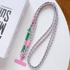 DIY 2-In-1 Mobile Phone Universal Lanyard, Crossbody Long Rope, Finger Rope, Fashionable Mixed And Matched Anti-Loss Rope